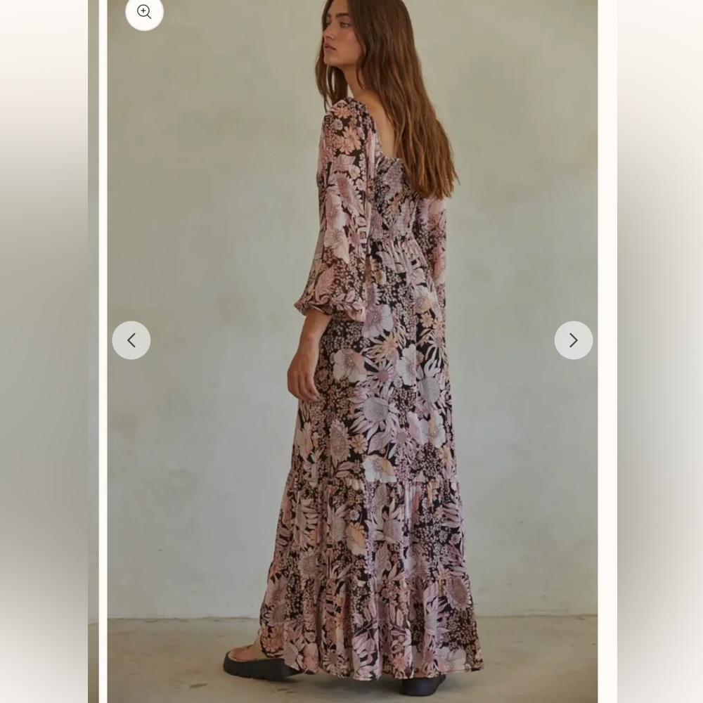 Floral Maxi Dress - Picture 2 of 2